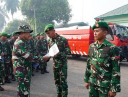 Puslatpur Kodiklatad Perkuat Kesiapsiagaan dengan Dua Unit Mobil Damkar Bantuan Kasad