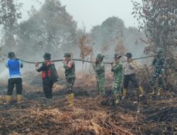 Kodam XIX/Tuanku Tambusai Intensifkan Pemadaman, Titik Asap Masih Bertahan di Bengkalis dan Meranti